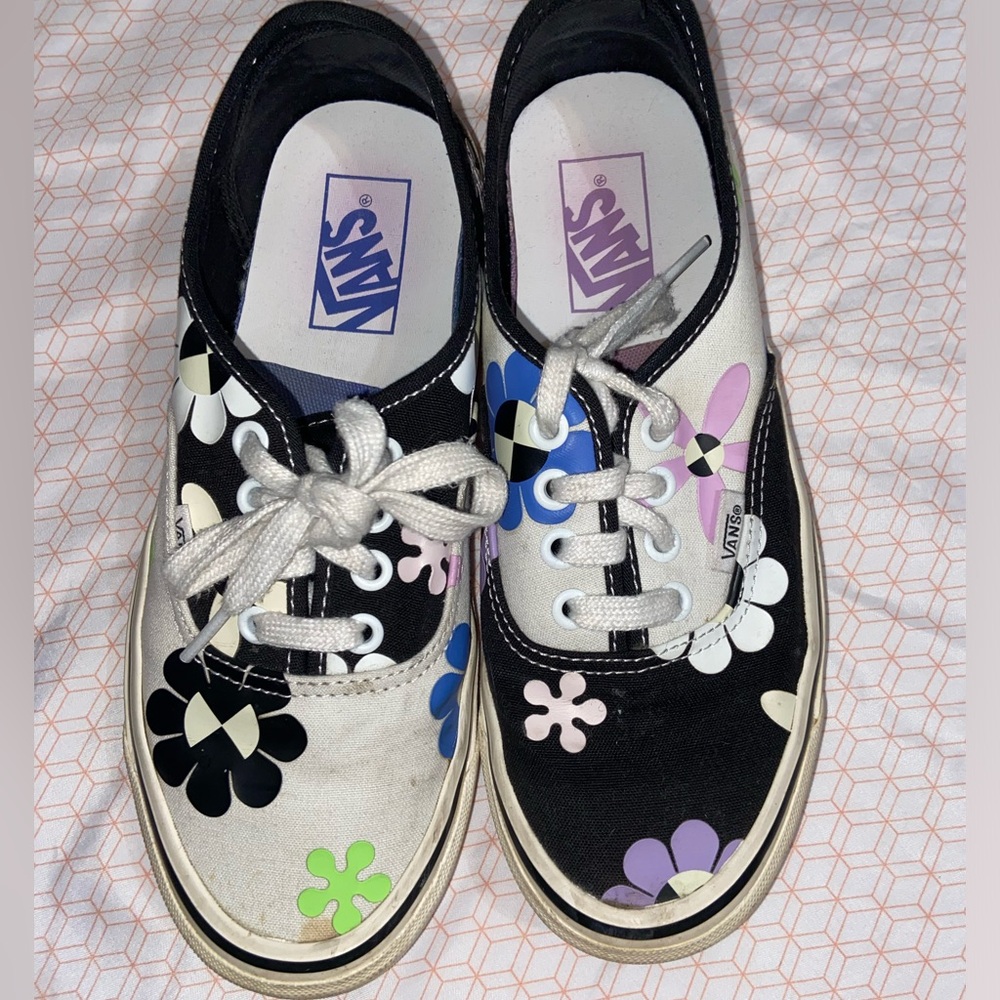 Floral Vans